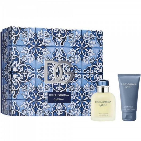 Dolce & Gabbana - Light Blue Pour Homme Eau De Toilette Gift Set (75ml + 50ml)