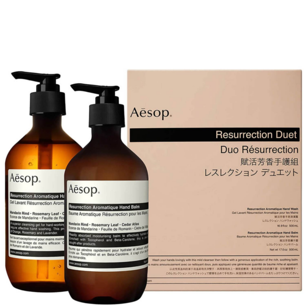 Aesop - Resurrection Hand Cleanser and Balm Duet