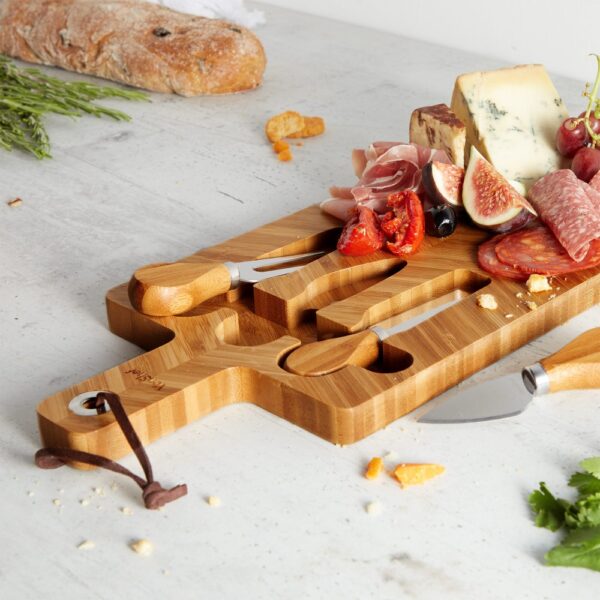 Herringbone Cheeseboard  Knife Set - Image 2