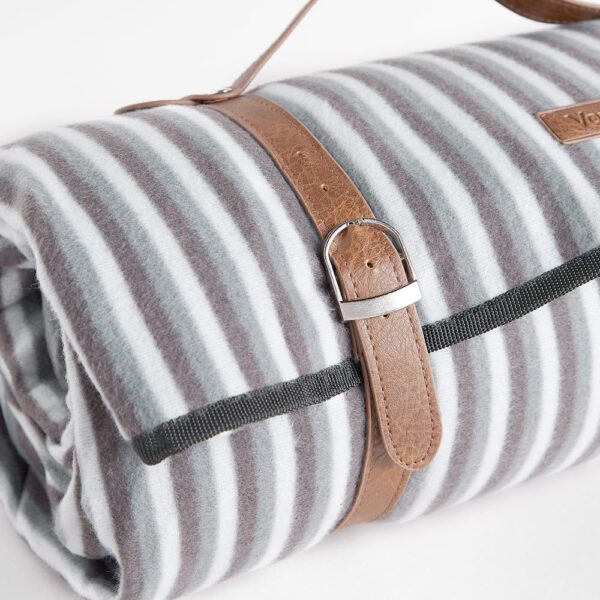 Extra Large Stripe Waterproof Picnic Blanket - Image 5