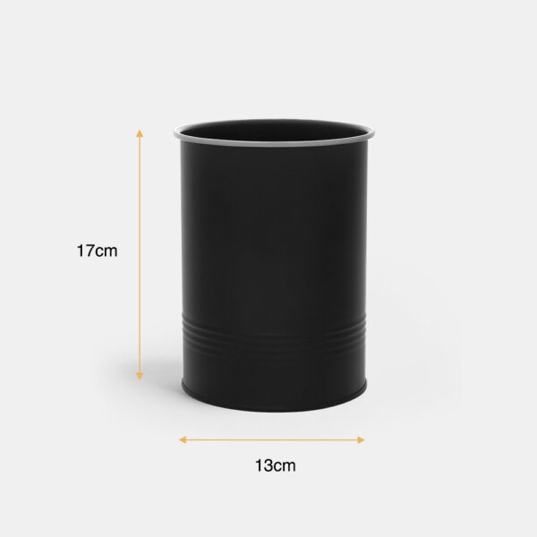 Matte Black Utensil Holder - Image 4