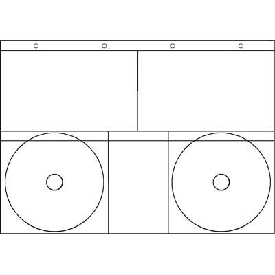 Secol AS 2xCD/DVD Pockets + Index Pack of 50