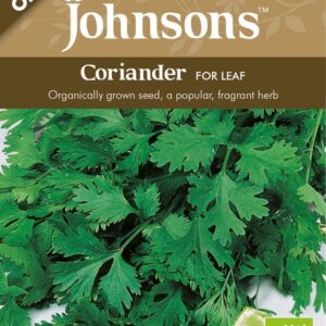 Johnsons Organic Coriander For Leaf Seeds