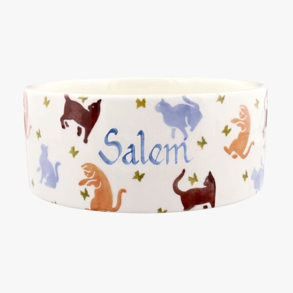 Personalised Cats Large Pet Bowl  - Customise Your Own Pottery  | Emma Bridgewater