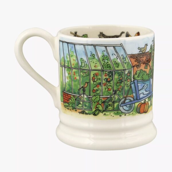 Emma Bridgewater | Seconds In The Garden 1/2 Pint Mug - Unique Handmade & Handpainted English Earthenware Tea/Coffee Mug - Image 4