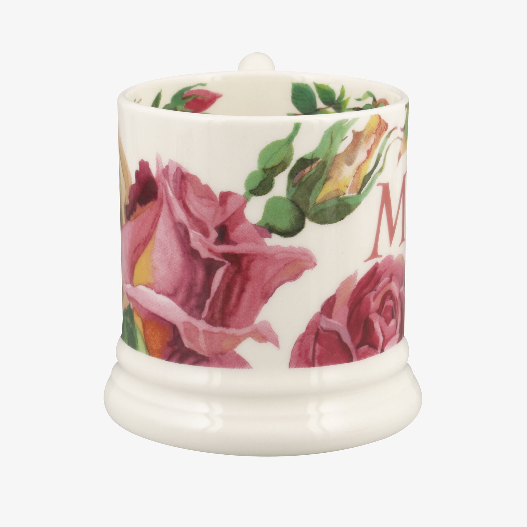 Emma Bridgewater Seconds Roses All My Life Mum 1/2 Pint Mug - Unique Handmade & Handpainted English Earthenware Tea/Coffee Mug - Image 6