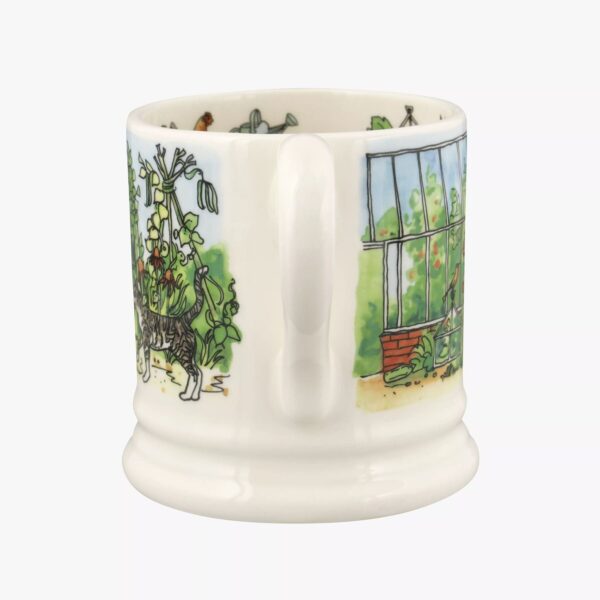 Emma Bridgewater | Seconds In The Garden 1/2 Pint Mug - Unique Handmade & Handpainted English Earthenware Tea/Coffee Mug - Image 3