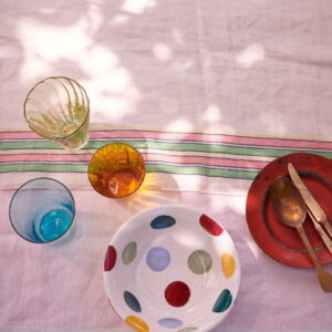 Seconds Big Polka Dots Cereal Bowl - Unique Handmade & Handpainted English Earthenware Decorative Plates | Emma Bridgewater
