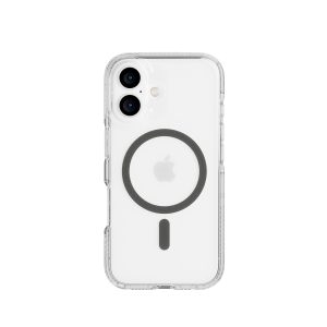 Tech21 FlexQuartz - Apple iPhone 16 Case MagSafe Compatible - Space Grey