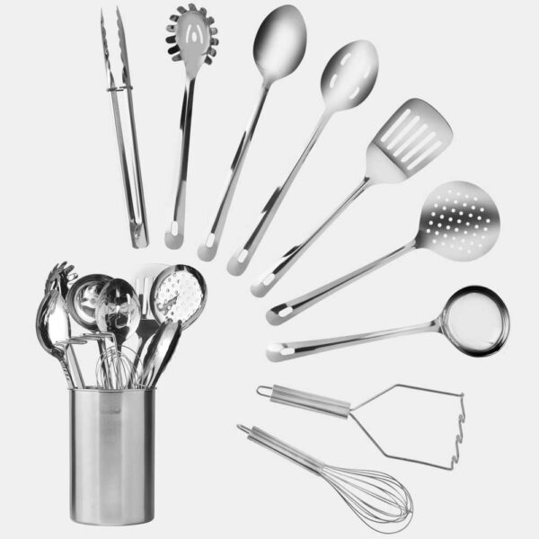 10pc Kitchen Utensil Set with Holder