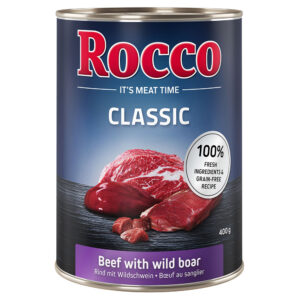 Rocco Classic Saver Pack 24 x 400g - Beef with Wild Boar