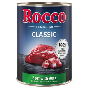 Rocco Classic Saver Pack 24 x 400g - Beef with Duck