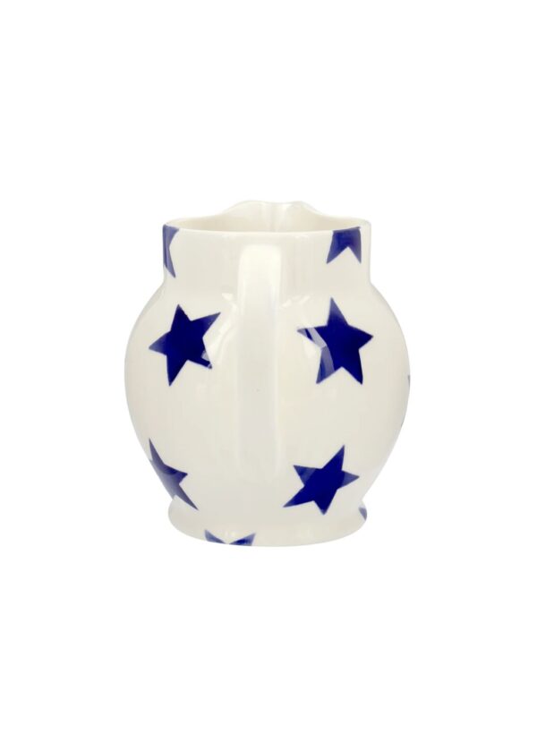 Blue Star 1/2 Pint Jug - Unique Handmade & Handpainted English Earthenware Decorative Jug  | Emma Bridgewater - Image 3