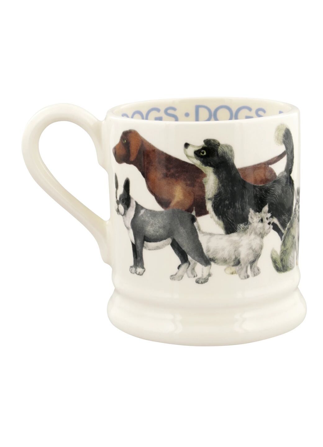 Emma Bridgewater Seconds Dogs All Over 1/2 Pint Mug - Unique Handmade & Handpainted English Earthenware Tea/Coffee Mug - Image 4