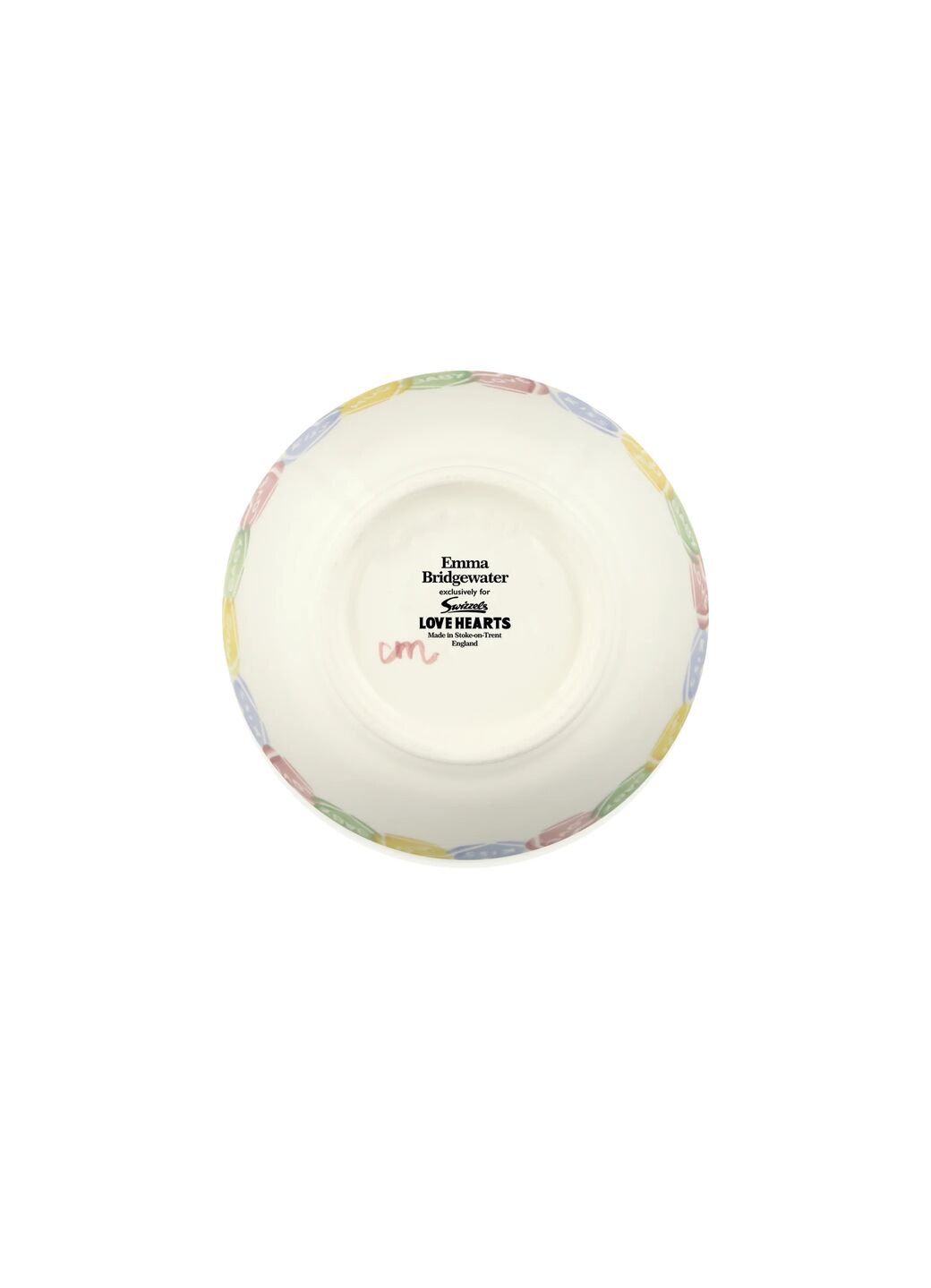 Emma Bridgewater Love Hearts Small Old Bowl - Unique Handmade & Handpainted English Earthenware Decorative Plates - Image 5