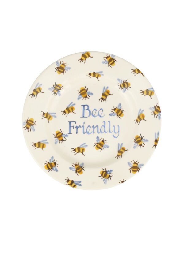 Personalised Bumblebee 8 1/2 Inch Plate  - Customise Your Own Pottery  | Emma Bridgewater