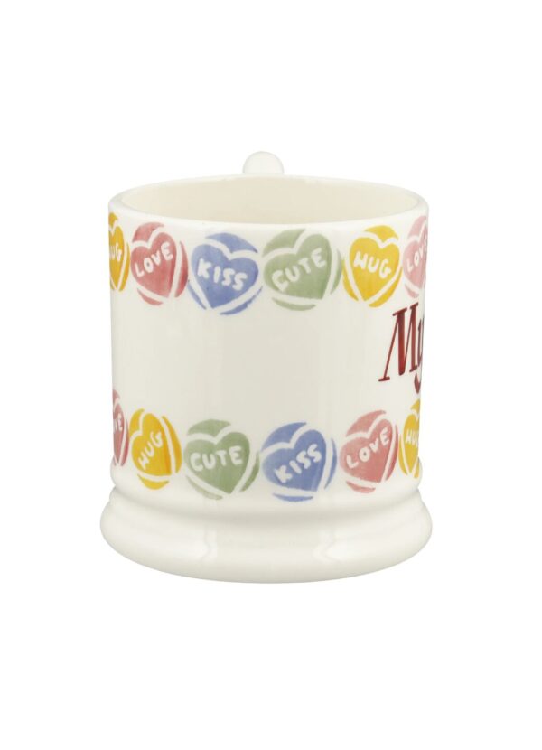 Personalised Love Hearts 1/2 Pint Mug  - Customise Your Own Pottery  | Emma Bridgewater - Image 5