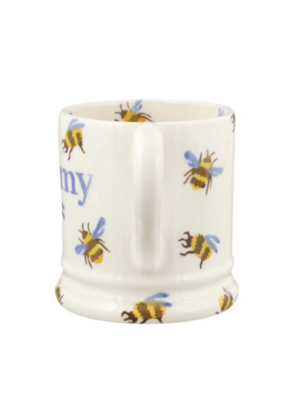 Emma Bridgewater  Seconds Bumblebee Mummy 1/2 Pint Mug - Unique Handmade & Handpainted English Earthenware Tea/Coffee Mug - Image 3