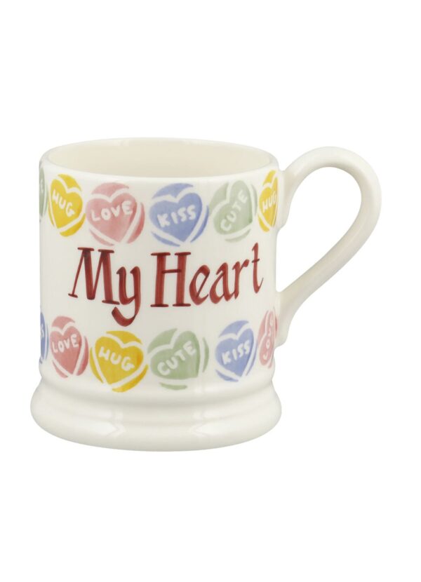 Personalised Love Hearts 1/2 Pint Mug  - Customise Your Own Pottery  | Emma Bridgewater - Image 2