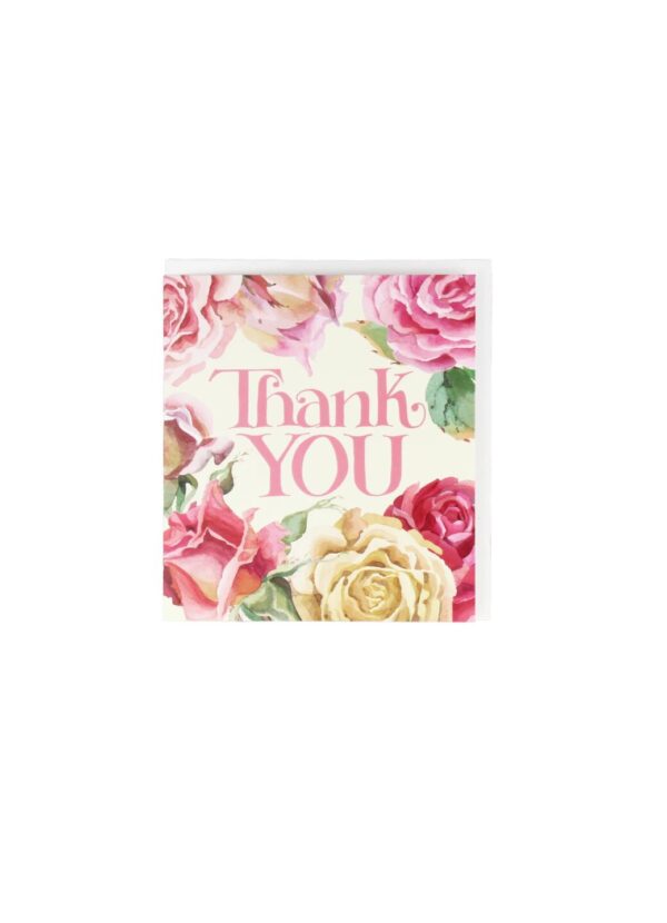 Emma Bridgewater |  Roses All My Life Pack Of 8 Thank You Cards - Image 2