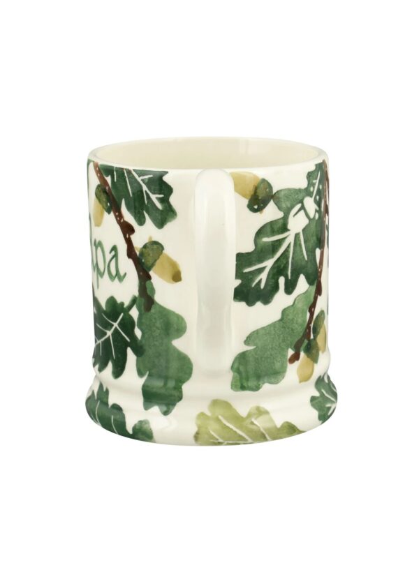 Personalised Oak 1/2 Pint Mug  - Customise Your Own Pottery  - Christmas Tableware and Serveware | Emma Bridgewater - Image 3