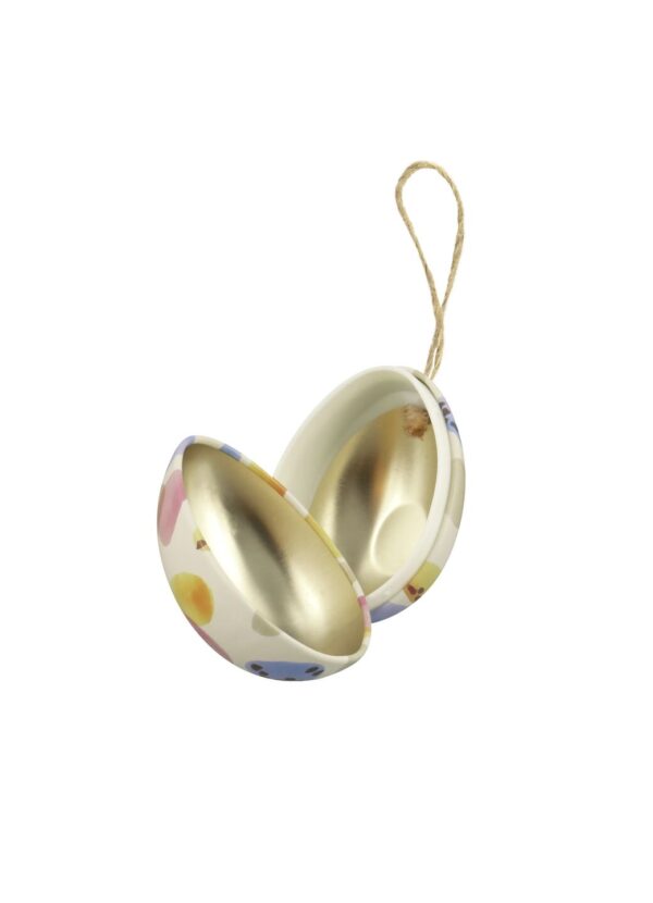 Mini Eggs Small Tin Egg Decoration Perfect For Decorating The Christmas Tree  | Emma Bridgewater - Image 2