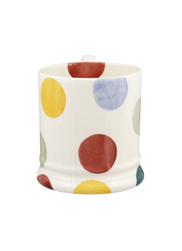 Seconds Big Polka Dots 1/2 Pint Mug - Unique Handmade & Handpainted English Earthenware Tea/Coffee Mug  | Emma Bridgewater - Image 5