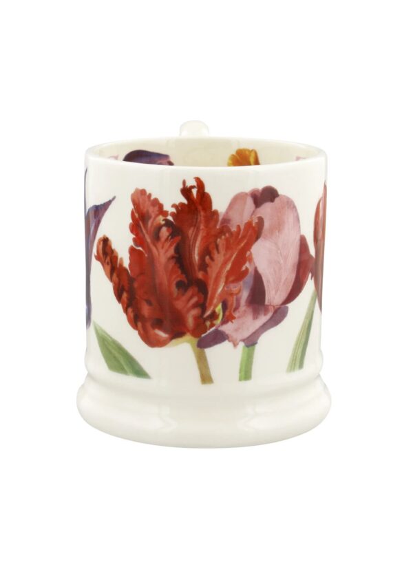 Seconds Tulips 1/2 Pint Mug - Unique Handmade & Handpainted English Earthenware Tea/Coffee Mug  | Emma Bridgewater - Image 5