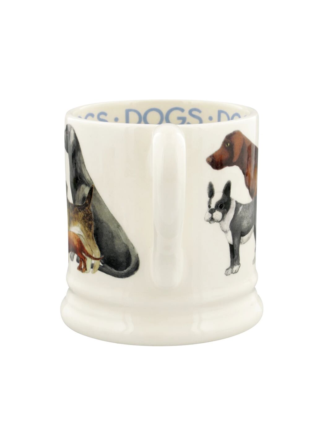Emma Bridgewater Seconds Dogs All Over 1/2 Pint Mug - Unique Handmade & Handpainted English Earthenware Tea/Coffee Mug - Image 3