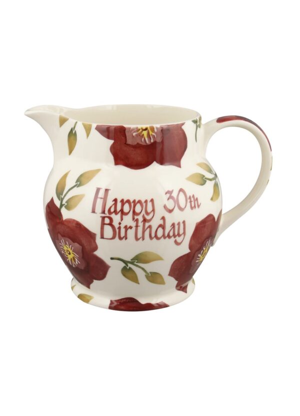 Personalised Hellebore 3 Pint Jug  - Customise Your Own Pottery  | Emma Bridgewater