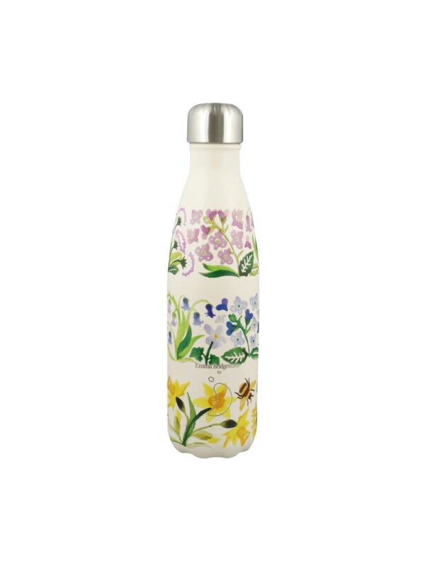 Wildflower Walks Chilly's 500Ml Insulated Chilly's Bottle - Eco-Friendly Insulated Metal Drinks Flask  | Emma Bridgewater - Image 2