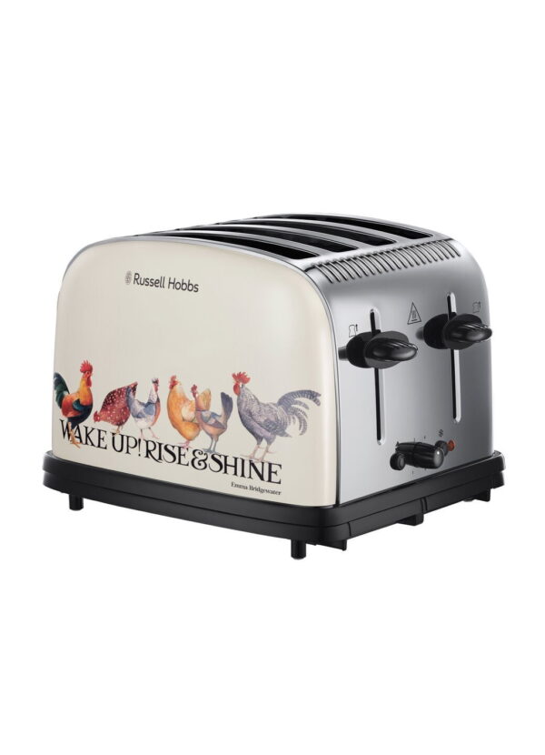 Emma Bridgewater |  Russell Hobbs Rise & Shine 4 Slice Toaster - Image 2