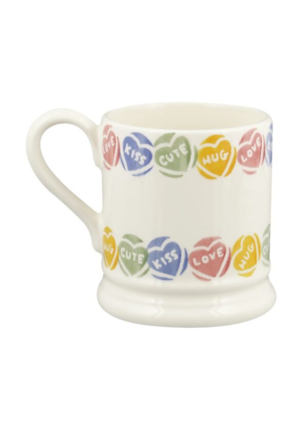 Personalised Love Hearts 1/2 Pint Mug  - Customise Your Own Pottery  | Emma Bridgewater - Image 4