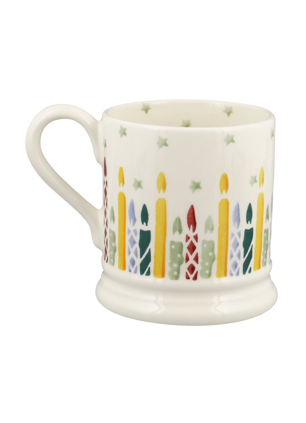 Personalised Polka Candles 1/2 Pint Mug - Customise Your Own Pottery | Emma Bridgewater - Image 3