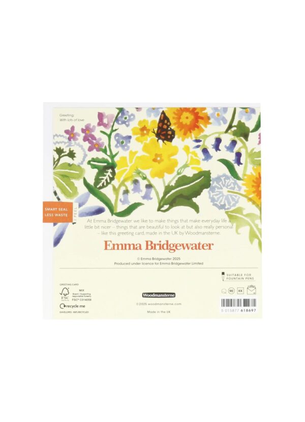 Wildflowers Mother's Day Card  | Emma Bridgewater - Image 2