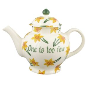 Personalised Daffodils 4 Mug Teapot - Customise Your Own Pottery | Emma Bridgewater