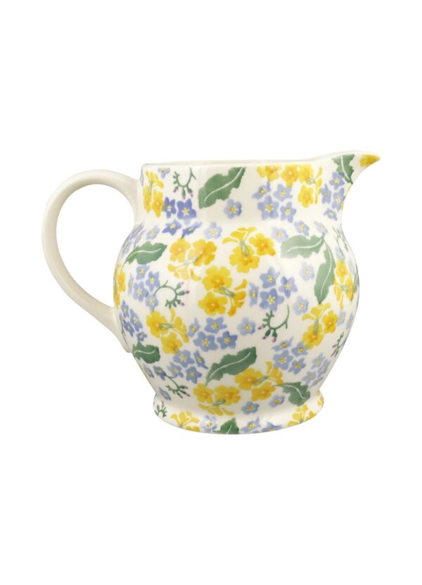 Personalised Forget Me Not & Primrose 3 Pint Jug  - Customise Your Own Pottery  | Emma Bridgewater - Image 2