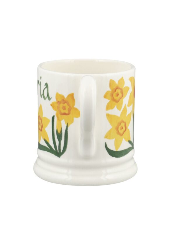 Personalised Daffodils 1/2 Pint Mug  - Customise Your Own Pottery  | Emma Bridgewater - Image 3