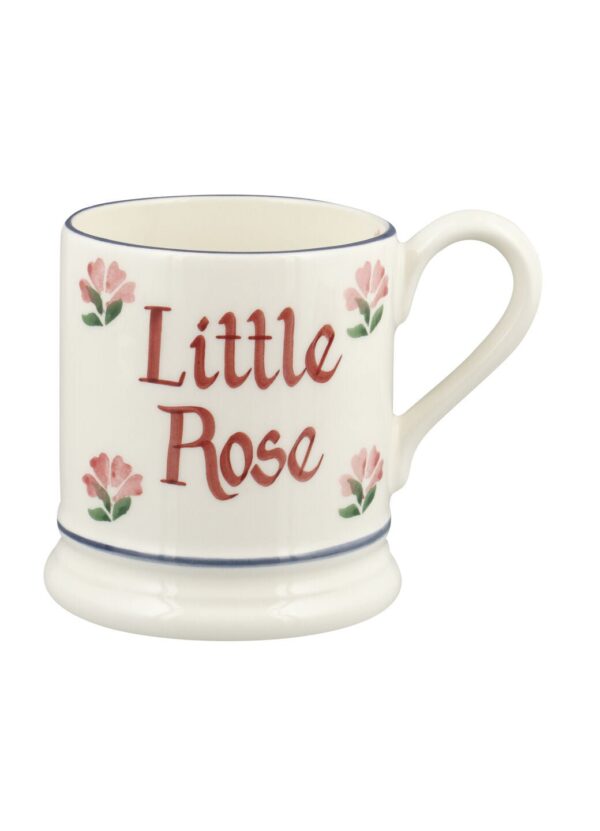 Personalised Little Rose 1/2 Pint Mug  - Customise Your Own Pottery  | Emma Bridgewater - Image 2