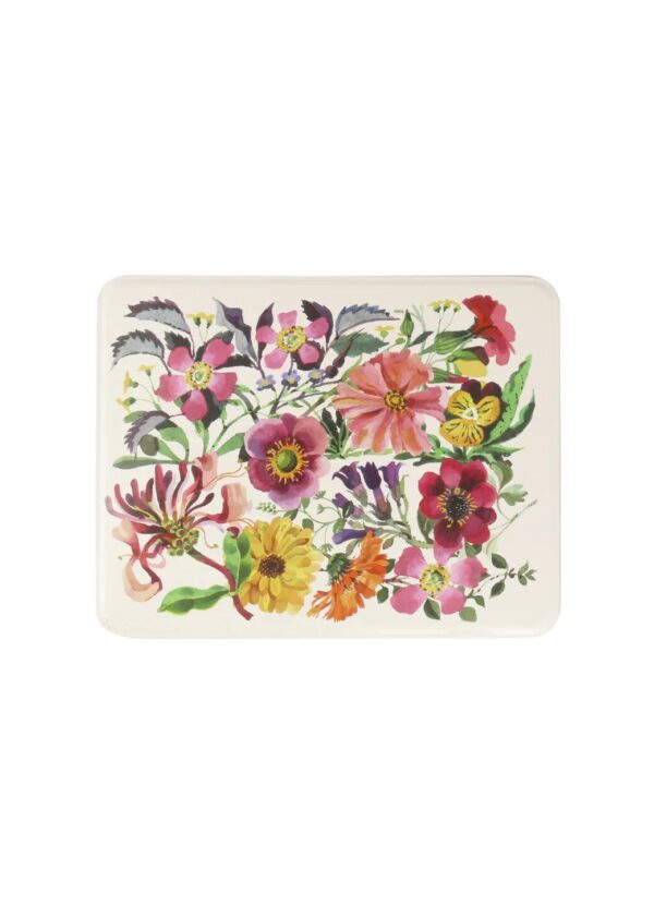 Garden Flowers Medium Shallow Tin  | Emma Bridgewater - Image 2