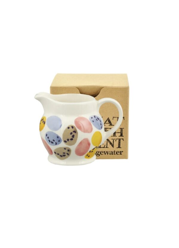 Mini Eggs Tiny Jug Boxed - Unique Handmade & Handpainted English Earthenware Decorative Jug  | Emma Bridgewater - Image 2