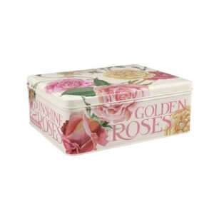 Emma Bridgewater |  Rose Garden Medium Shallow Tin