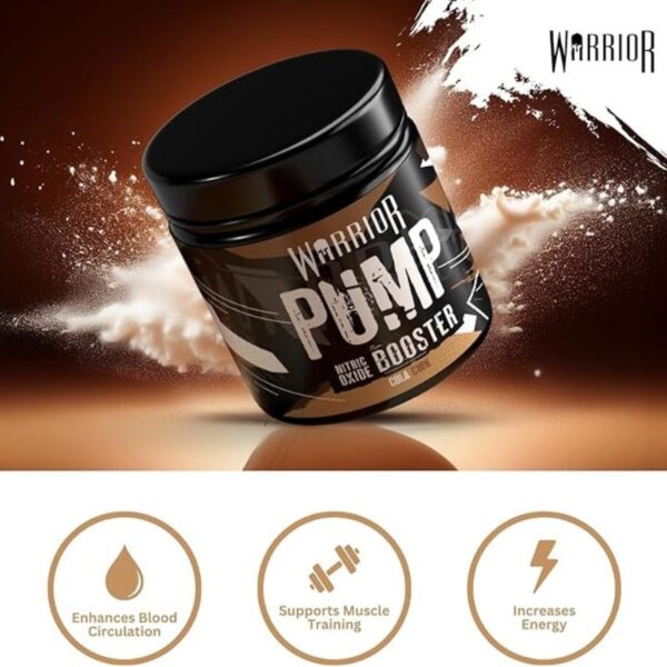 Warrior Pump Pre workout - 30 Servings (225g) - Cola