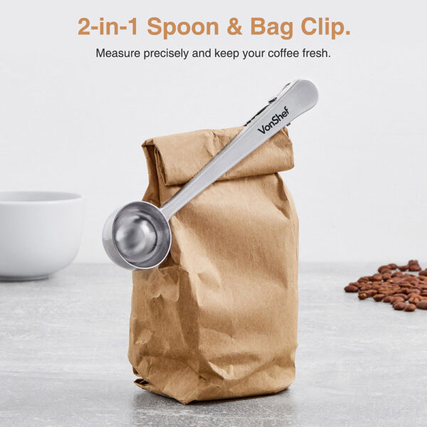 12 Cup Cafetiere with Spoon - Image 4