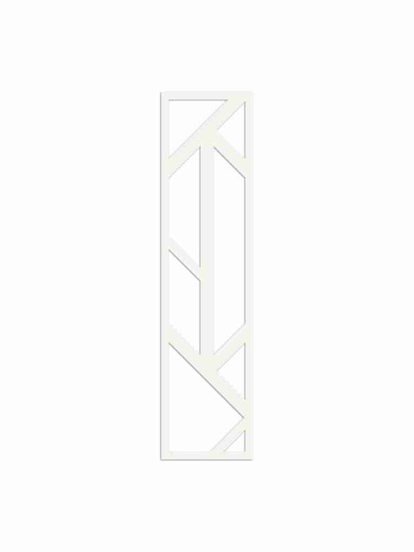 N°111 Decorative Screen 120cm x 30cm 5mm Ivory