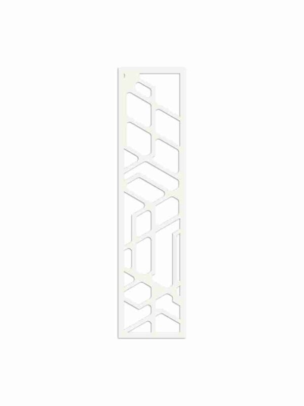 N°122 Decorative Screen 120cm x 30cm 5mm Ivory