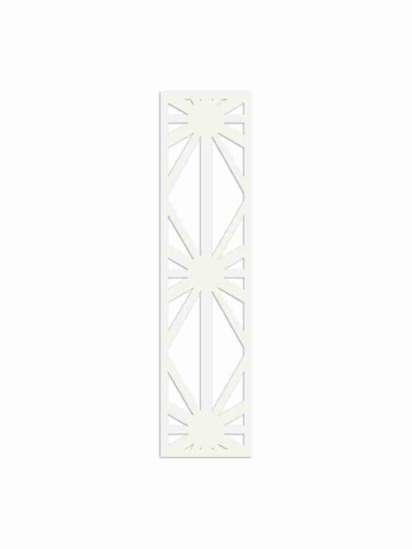 N°127 Decorative Screen 120cm x 30cm 5mm Ivory