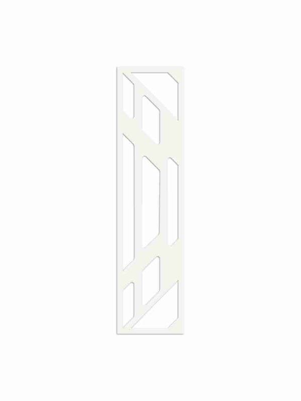 N°132 Decorative Screen 120cm x 30cm 5mm Ivory