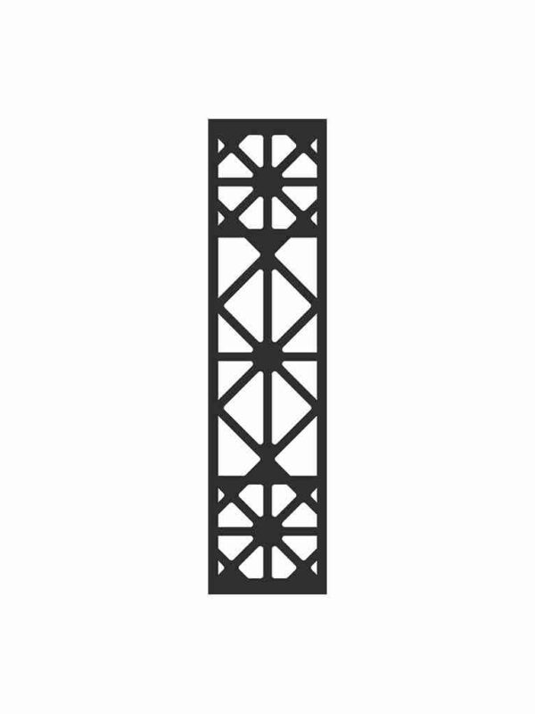 N°134 Decorative Screen 120cm x 30cm 5mm Grey