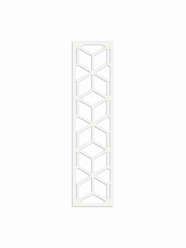 N°147 Decorative Screen 120cm x 30cm 5mm Ivory